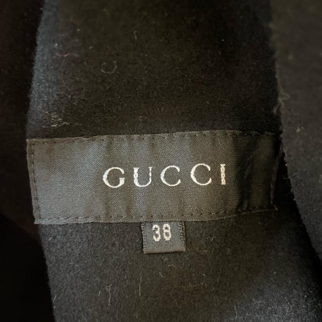 Gucci(グッチ)のグッチ コート サイズ38 S レディース 黒 レディースのジャケット/アウター(その他)の商品写真