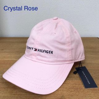 トミーヒルフィガー(TOMMY HILFIGER)の◎新品 トミーヒルフィガー 帽子 キャップ 野球帽 ピンク クリスタルローズ(キャップ)