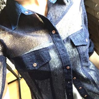 ディーゼル(DIESEL)のDIESEL シャツ♡ オーガンジー(シャツ/ブラウス(長袖/七分))