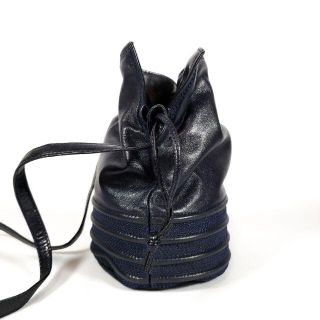 LOEWE - 極美品 ロエベ ヴィンテージ ナッパレザー 巾着 ショルダー