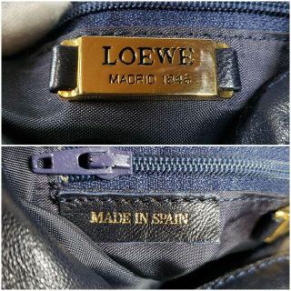 LOEWE - 極美品 ロエベ ヴィンテージ ナッパレザー 巾着 ショルダー