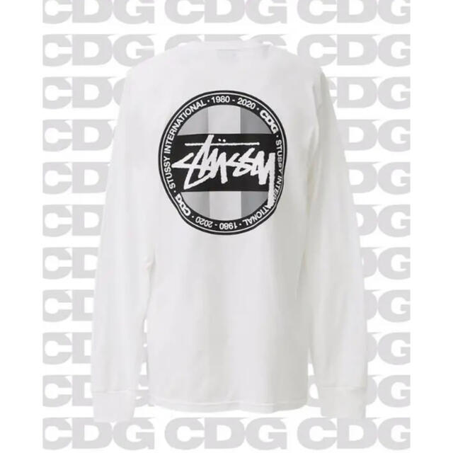 Stussy CDG DOT L/S Tee COMME des GARCONS 憧れ 4608円引き