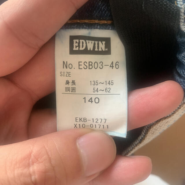 EDWIN(エドウィン)のデニム　ハーフパンツ　EDWIN 140cm メンズのパンツ(ショートパンツ)の商品写真