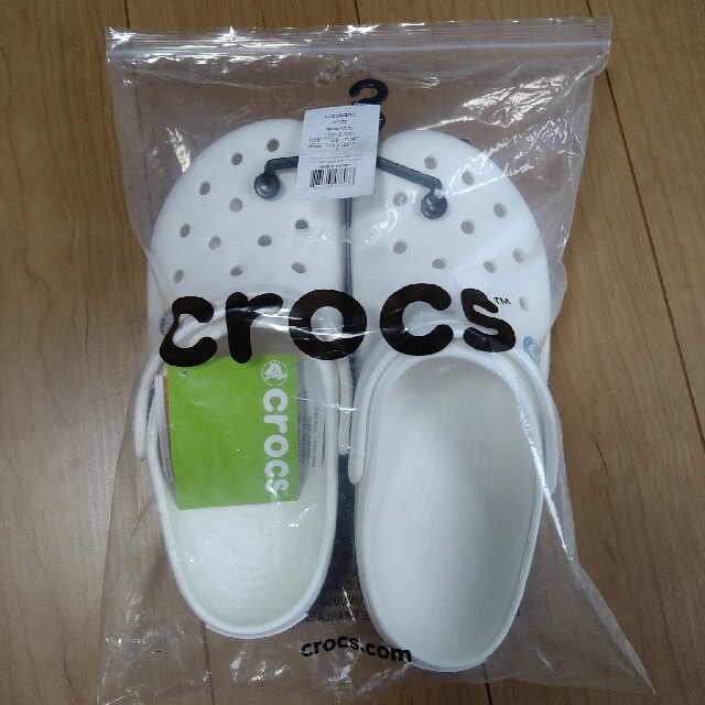 crocs(クロックス)の【まとめ買いがお得】クロックス クロックバンド 28cm ホワイト 11016 メンズの靴/シューズ(サンダル)の商品写真