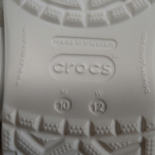 crocs(クロックス)の【まとめ買いがお得】クロックス クロックバンド 28cm ホワイト 11016 メンズの靴/シューズ(サンダル)の商品写真