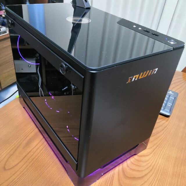 ゲーミングPC ryzen3700x 5600xtOC Mini itxPC/タブレット