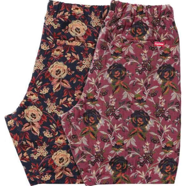 Supreme Jacquard Flowers Belted Short Supreme Jacquard Flowers Belted Short
