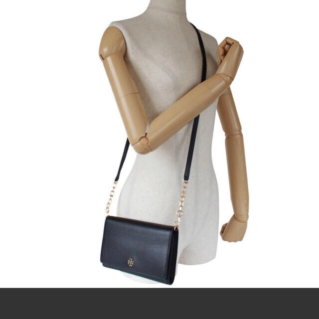 Tory Burch トリーバーチ チェーンウォレット ショルダー 黒