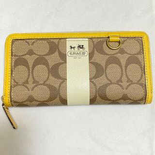 コーチ(COACH)のCOACH コーチ 長財布　黄色(長財布)