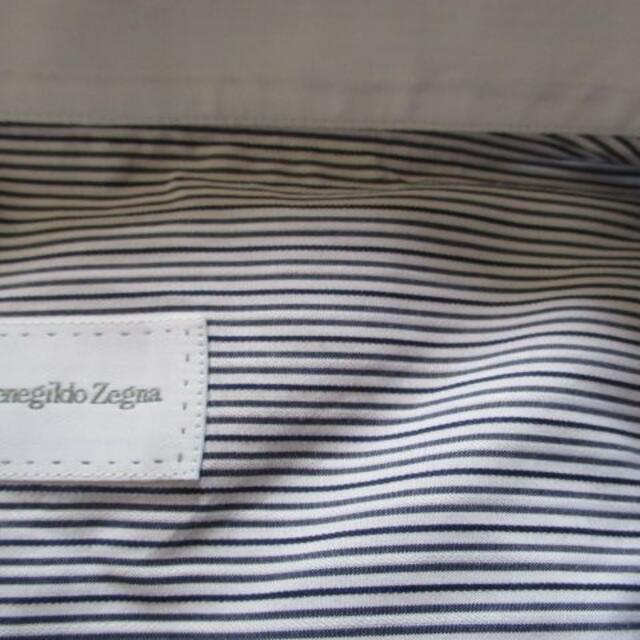 Ermenegildo Zegna(エルメネジルドゼニア)のエルメネジルドゼニア ZEGNA 長袖シャツ 44トルコ製 大きいサイズ メンズのトップス(シャツ)の商品写真