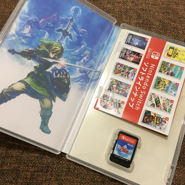 Nintendo Switch(ニンテンドースイッチ)のゼルダの伝説 スカイウォードソード HD Switch ゼルダ　スカイウォード エンタメ/ホビーのゲームソフト/ゲーム機本体(家庭用ゲームソフト)の商品写真