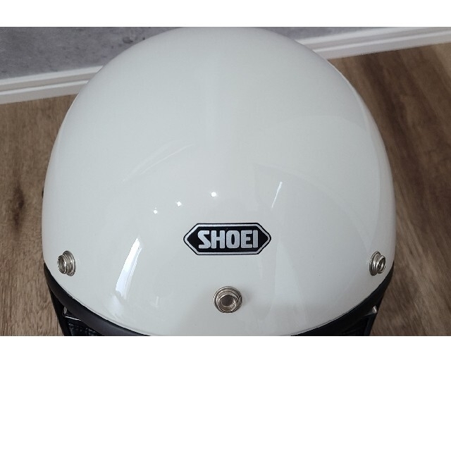 SHOEI　EX-ZERO オフホワイト　バイザー無し 自動車/バイクのバイク(ヘルメット/シールド)の商品写真