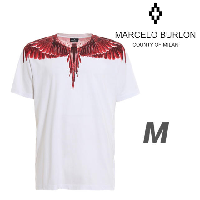 新品 定価 3.4万円 Marcelo Burlon WINGS Tシャツ