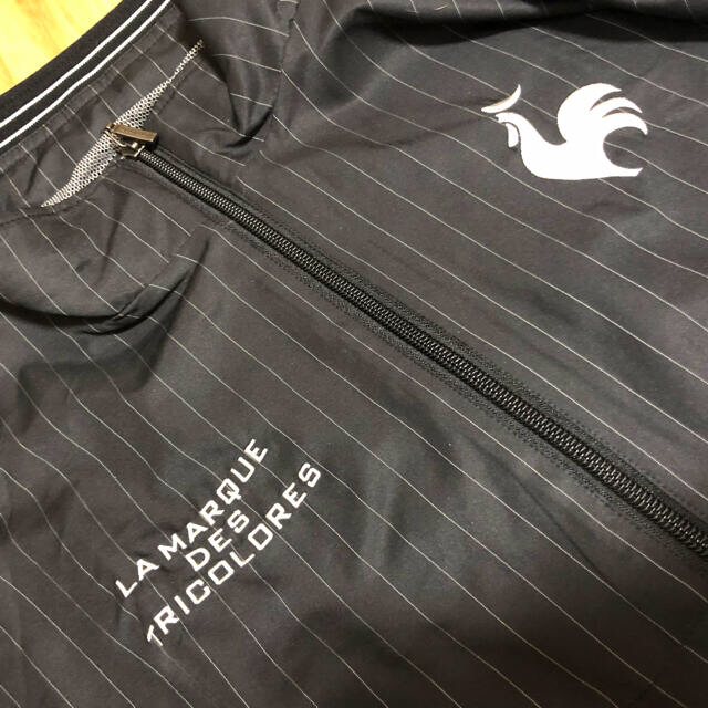 le coq sportif(ルコックスポルティフ)のle coq sportif⭐️ブラック(袖取り外し可)⭐️ゴルフ⭐️メンズLL メンズのジャケット/アウター(その他)の商品写真