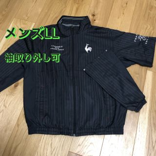 ルコックスポルティフ(le coq sportif)のle coq sportif⭐️ブラック(袖取り外し可)⭐️ゴルフ⭐️メンズLL(その他)