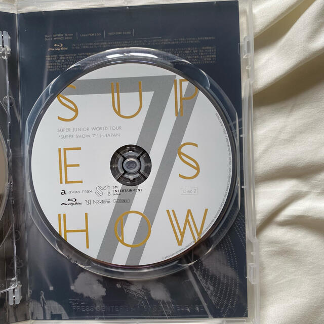 SUPER JUNIOR(スーパージュニア)のSUPER SHOW7 IN JAPAN 初回限定【Blu-ray】 エンタメ/ホビーのDVD/ブルーレイ(ミュージック)の商品写真