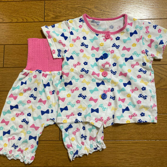 しまむら(シマムラ)のパジャマ90 キッズ/ベビー/マタニティのキッズ服女の子用(90cm~)(パジャマ)の商品写真