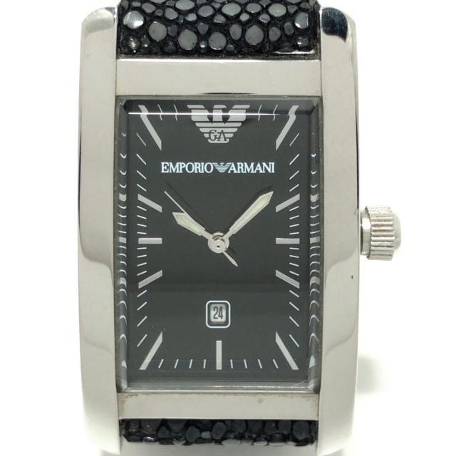 アルマーニ 腕時計 - AR-0121 ボーイズ 黒