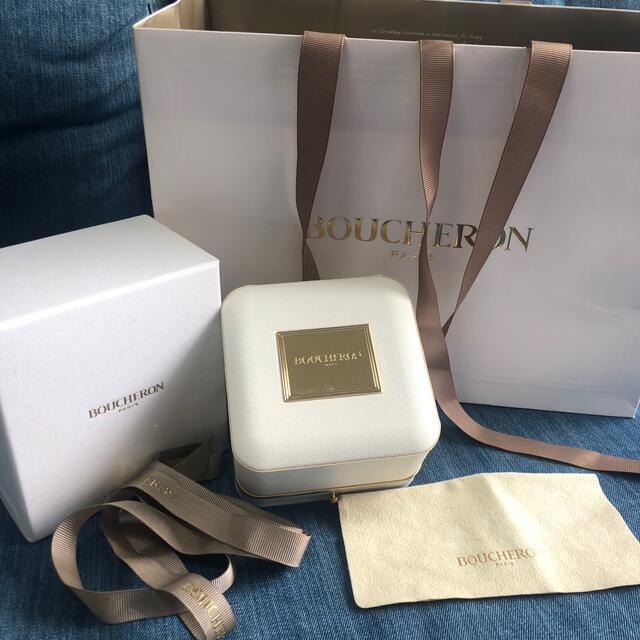 BOUCHERON - ブシュロン ジュエリー ケース クロス リボン パッケージ