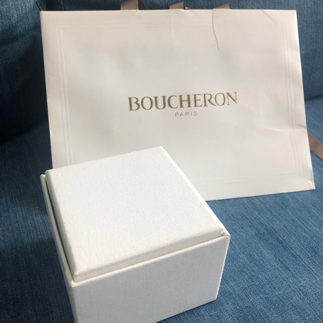 BOUCHERON(ブシュロン)のブシュロン ジュエリー ケース クロス リボン パッケージ 紙袋 箱 美品 レディースのバッグ(ショップ袋)の商品写真