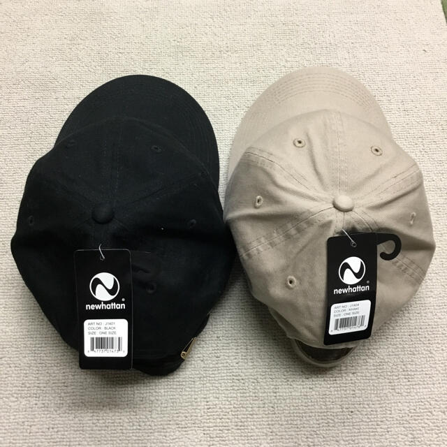 新品 ニューハッタン キャップ 帽子 cap レディースメンズ兼用  2個セット レディースの帽子(キャップ)の商品写真