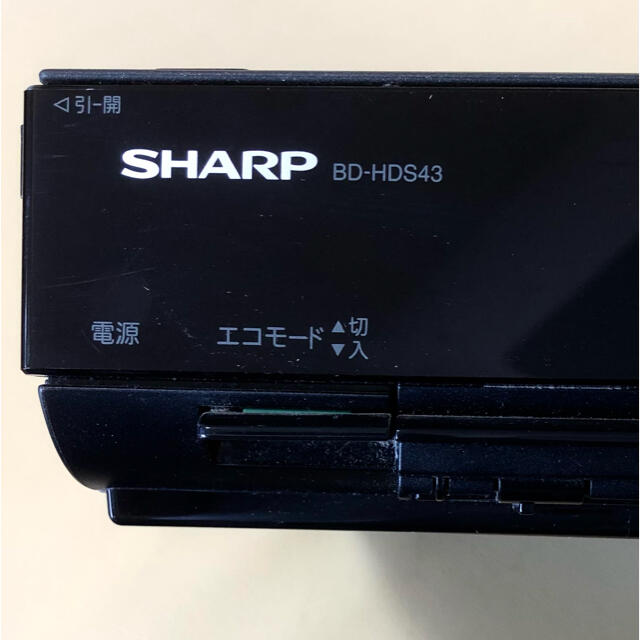 SHARP AQUOS ブルーレイ ディスクレコーダー　BD-HDS43