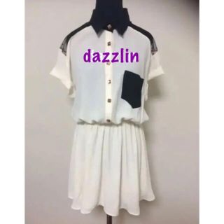 ダズリン(dazzlin)のdazzlinミニワンピース　Ｍ(ミニワンピース)