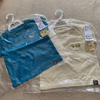 ユニクロ(UNIQLO)のTシャツ　レギンス　セット(Ｔシャツ)