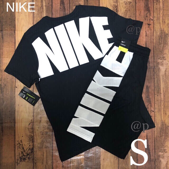 新品 NIKE ナイキ ビッグロゴ Tシャツ&ショートパンツ 上下セット Sカラー