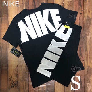 ナイキ(NIKE)の新品 NIKE ナイキ ビッグロゴ Tシャツ&ショートパンツ 上下セット S(Tシャツ/カットソー(半袖/袖なし))