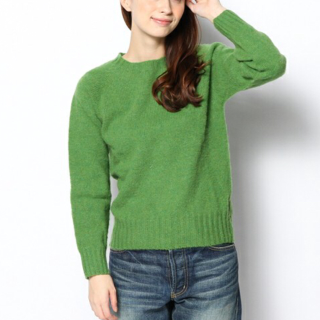 BEAMS BOY(ビームスボーイ)のノアイースタリー Shetland knit レディースのトップス(ニット/セーター)の商品写真