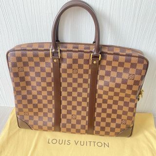 ルイヴィトン(LOUIS VUITTON)のLOUIS VITTON ダミエ ビジネスバッグ ブリーフケース N41124(ビジネスバッグ)