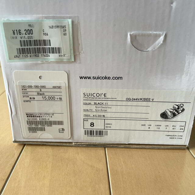 suicoke(スイコック)のスイコック　suicoke サンダル　26.0cm 美品 メンズの靴/シューズ(サンダル)の商品写真