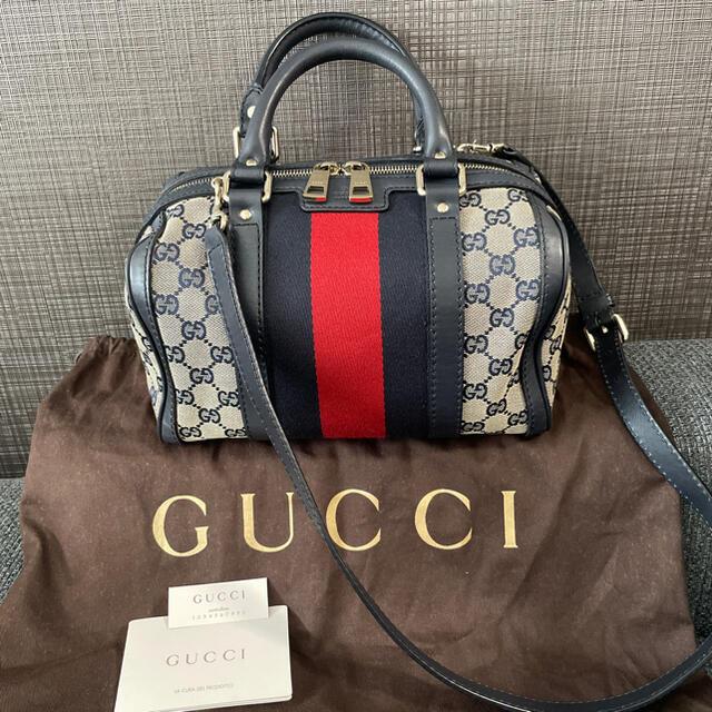 週末値下げ】GUCCI ボストンバッグ オールドグッチ-