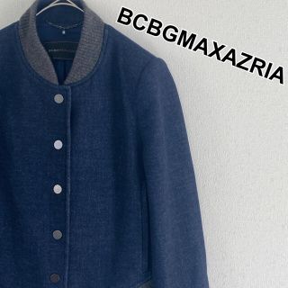 ビーシービージーマックスアズリア(BCBGMAXAZRIA)のビーシービージーマックスアズリア　ジャケット ブルゾン 変形 アウター 匿名配送(ブルゾン)