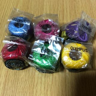 オリンパス(OLYMPUS)のレース糸 6色セット オリムパス エミーグランデ(生地/糸)