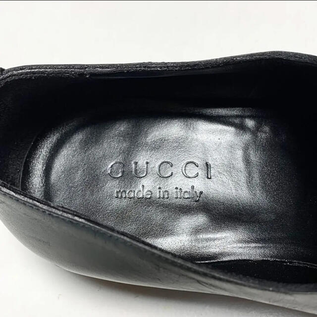 Gucci - ☆良品 グッチ ロングノーズ シルバープレート レザー