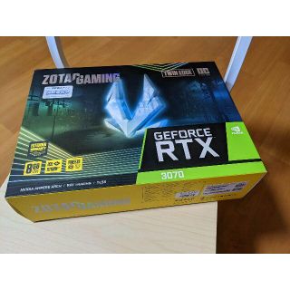 Zotac RTX3070 8G 非LHR(PCパーツ)