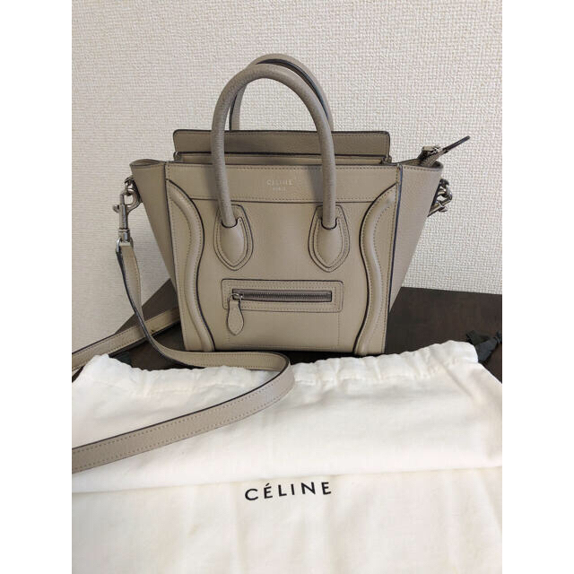 買得 celine - JUCCO CELINE ラゲージナノショッパー 2WAYバッグ