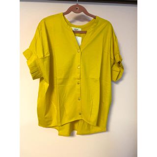 ビームス(BEAMS)の☆新品☆BEAMS HEART スキッパーネック ブラウス3780→3500(シャツ/ブラウス(半袖/袖なし))