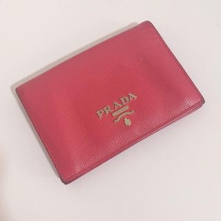 プラダ(PRADA)のプラダ　カードケース(名刺入れ/定期入れ)