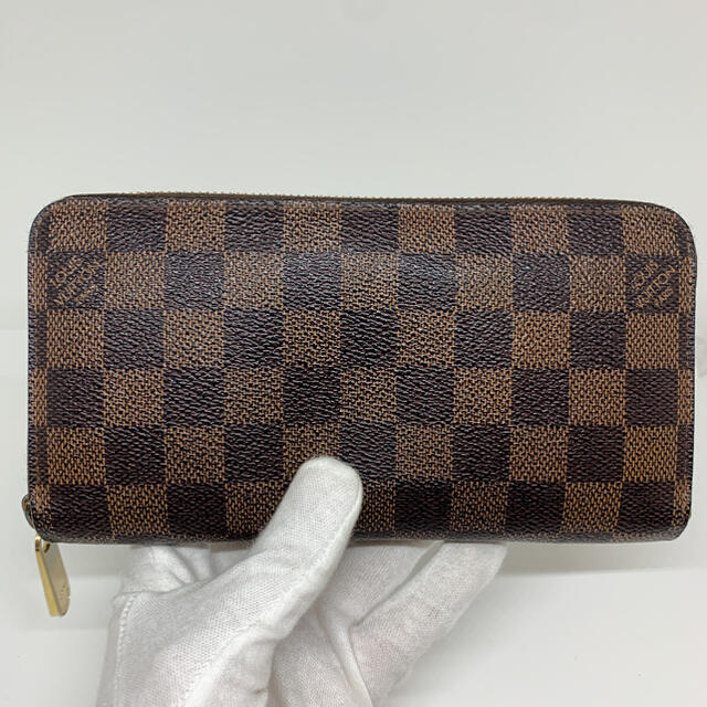 LOUIS VUITTON(ルイヴィトン)のLOUIS VUITTON ダミエ ジッピーウォレット 茶色 長財布 モノグラム レディースのファッション小物(財布)の商品写真