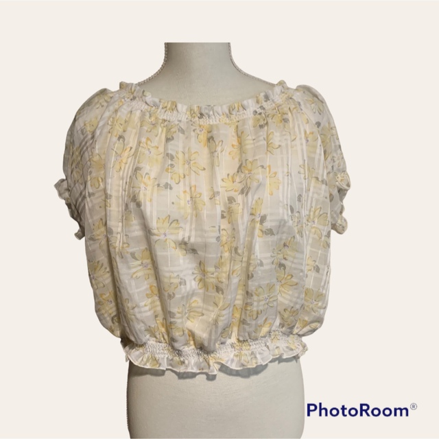 PAGEBOY(ページボーイ)のPAGEBOY 花柄ブラウス レディースのトップス(シャツ/ブラウス(半袖/袖なし))の商品写真