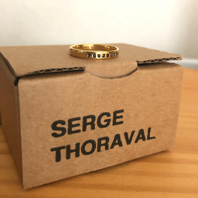 H.P.FRANCE(アッシュペーフランス)の値下げ【SERGE THORAVAL】TOUJOURS リング ゴールド レディースのアクセサリー(リング(指輪))の商品写真