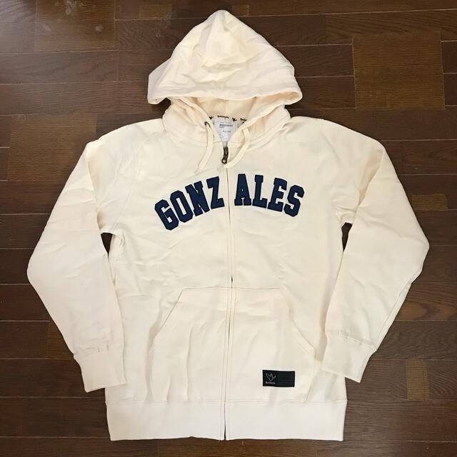 Mark Gonzales  ロゴワッペンFZジップアップパーカー