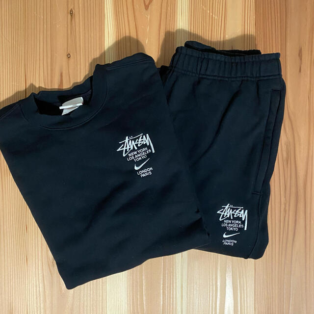 stussy nikeコラボ　セットアップ