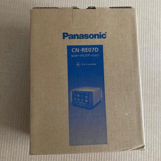 パナソニック(Panasonic)のCN-RE07D ストラーダ　カーナビ　フルセグ(カーナビ/カーテレビ)