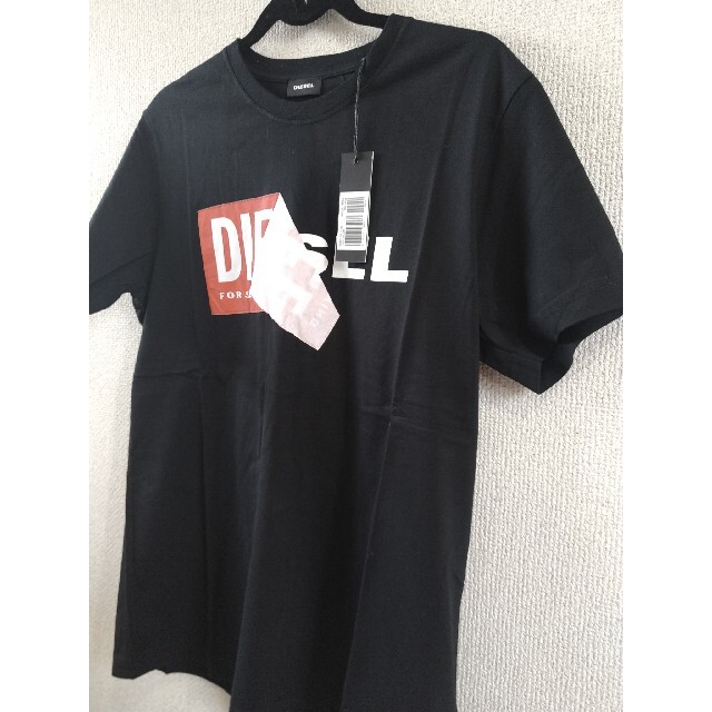 新品未使用品 DIESEL ロゴ ブラック Tシャツ　１２Ｙ サイズ タグ付き