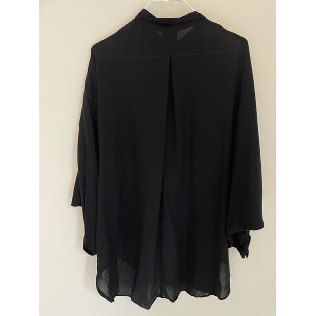 Dolmansleeve Sheer Blouse