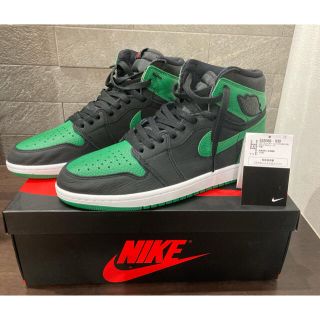 ナイキ(NIKE)のNIKE air jordan 1 パイングリーン　28.5cm(スニーカー)